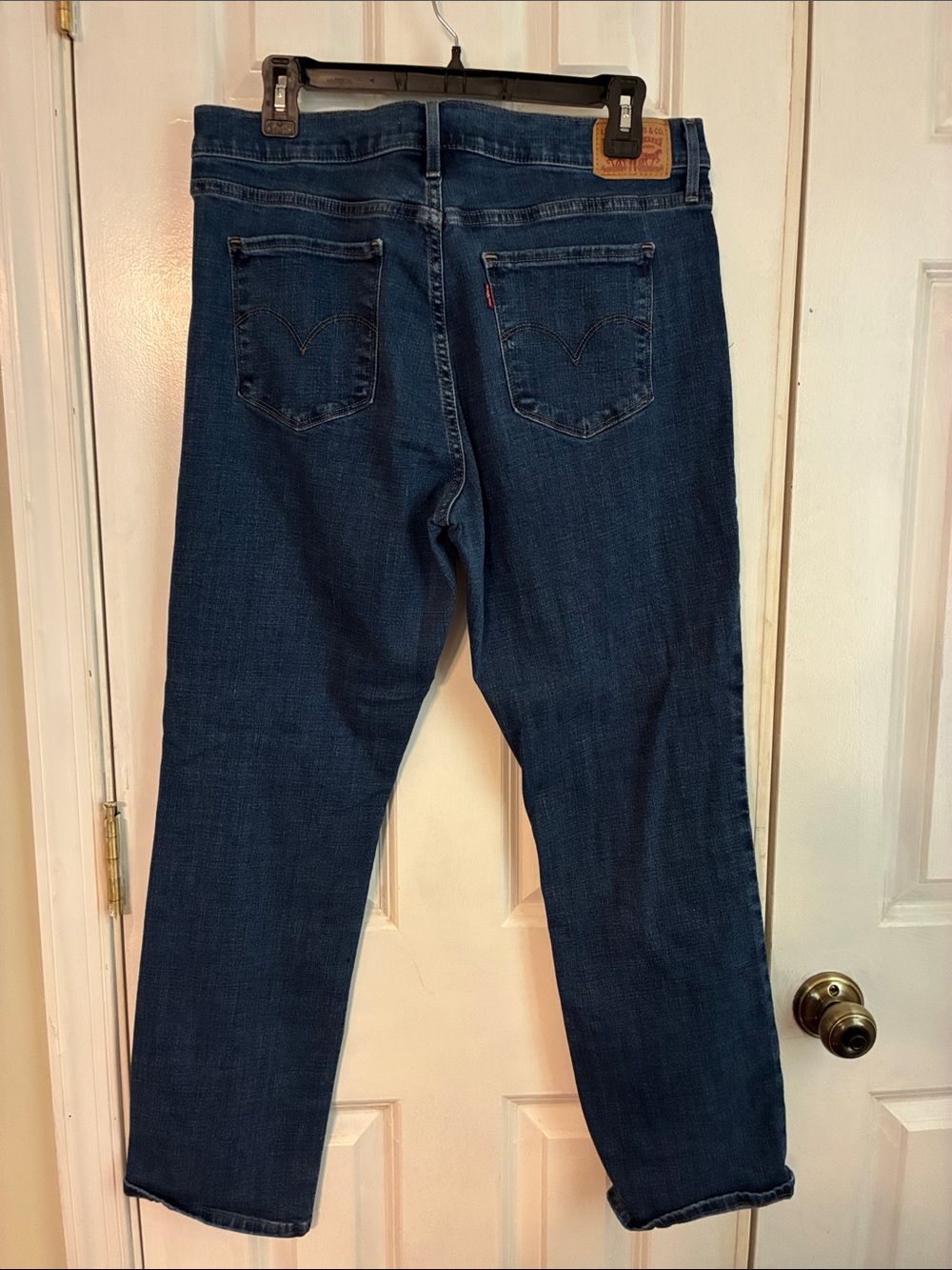 Levi's Women’s 314 Shaping Straight Jean - Indigo Blue